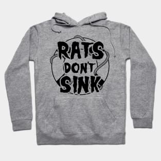 Rats Don't Sink Buoy Logo Hoodie